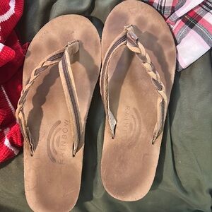COPY - Rainbow flip flops Sierra brown/espresso